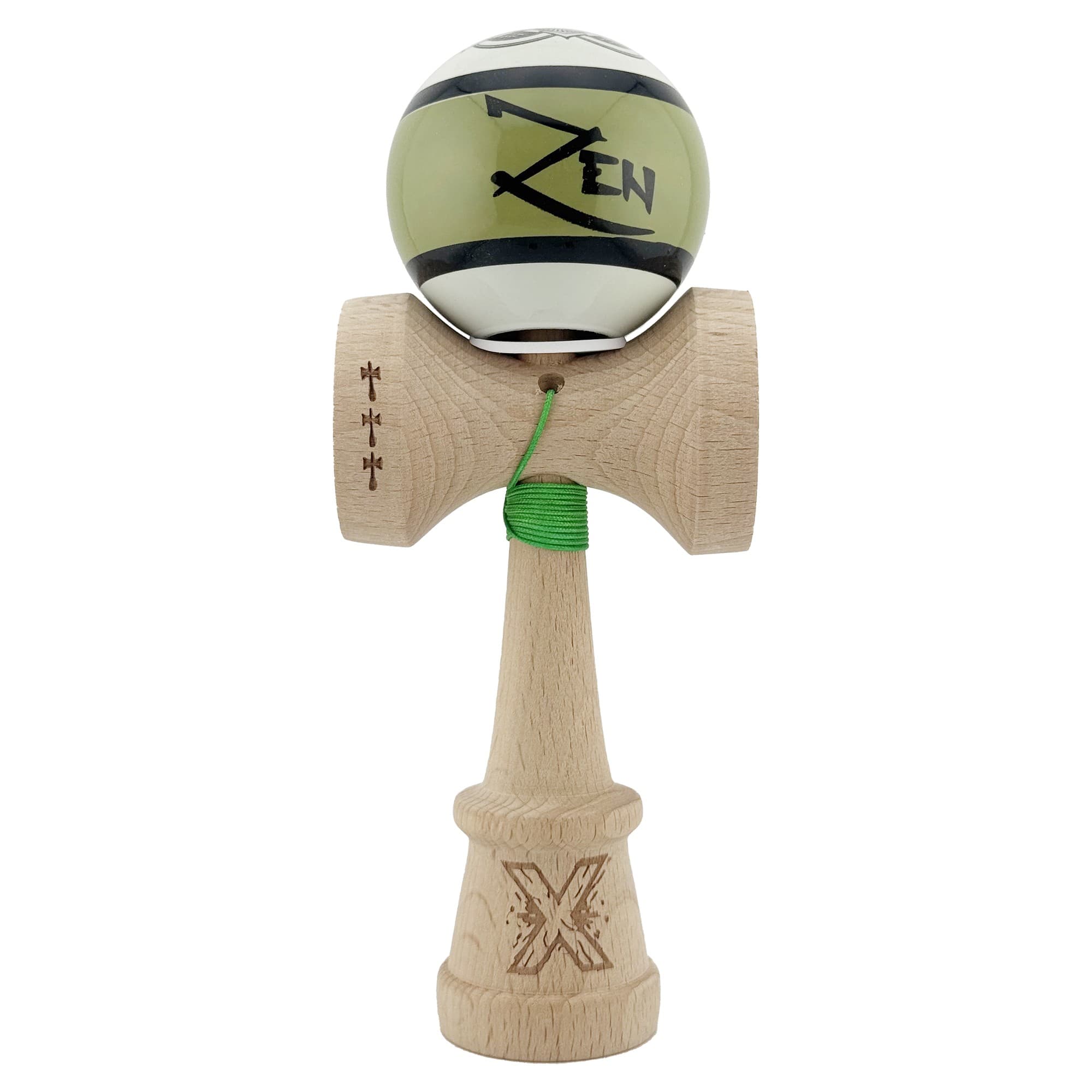 Jucarie de indemanare - Kendama X Zen, Verde | X