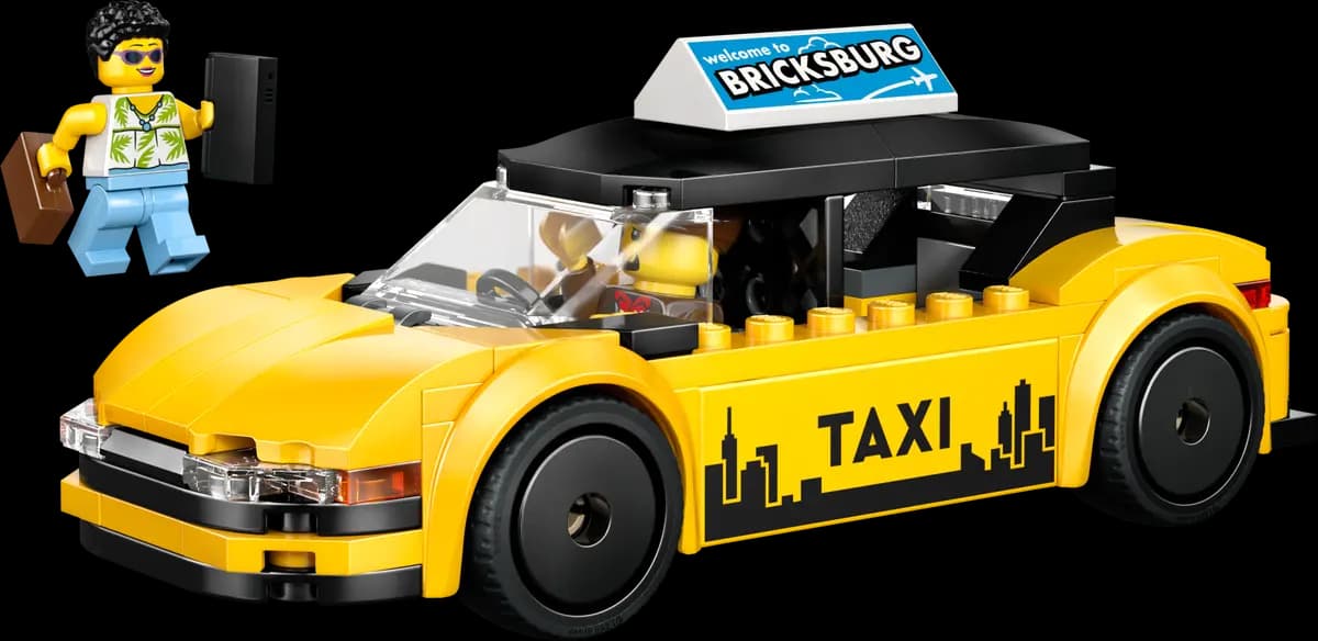 LEGO City - Yellow Taxi (60487) | LEGO