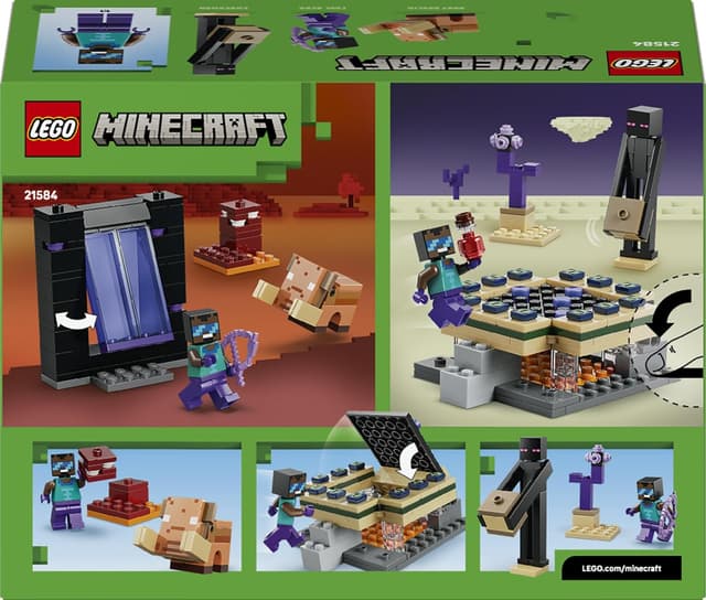 LEGO Minecraft - Nether and End Portal Journey (21584) | LEGO