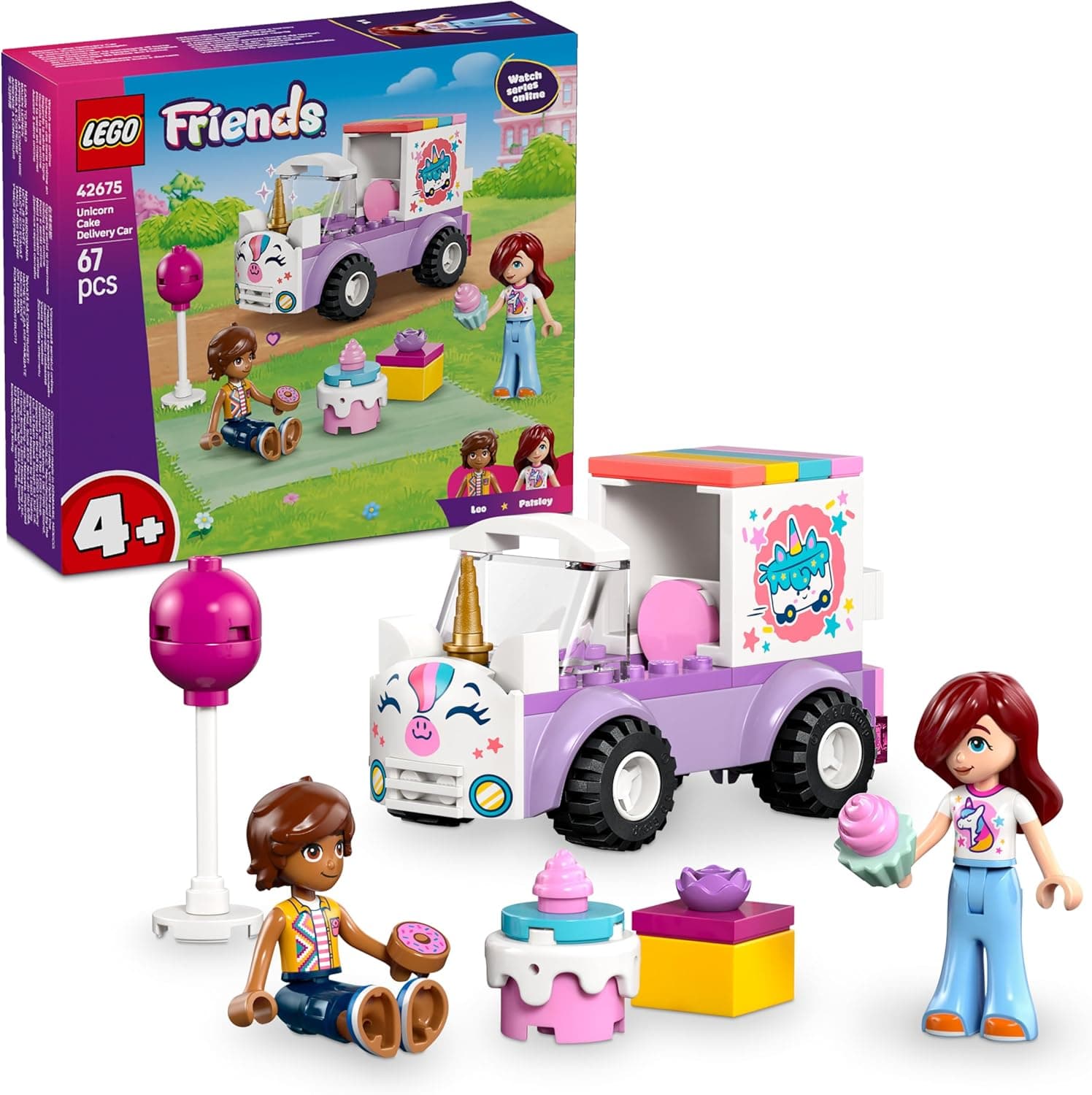 LEGO Friends - Unicorn Cake Delivery Car (42675) | LEGO