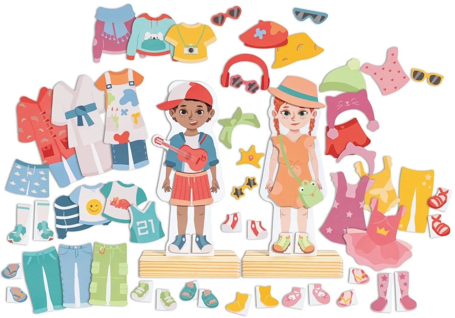 Puzzle magnetic - Dress-Up | Hape