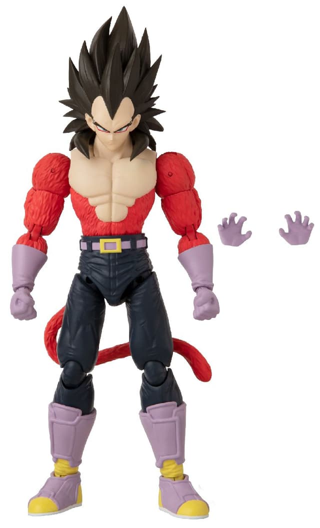 Figurina - Dragon Ball - Dragon Stars series - Super Saiyan 4 Vegeta | Bandai