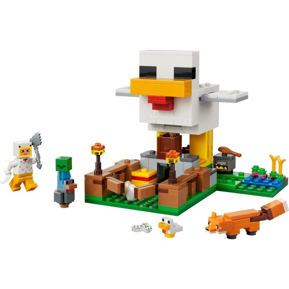 LEGO Minecraft - Ferma de pui (21585) | LEGO