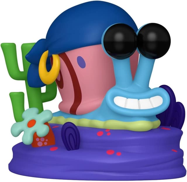 Figurina - Pop! Movies - The SpongeBob Movie: Gary (Pirate) | Funko
