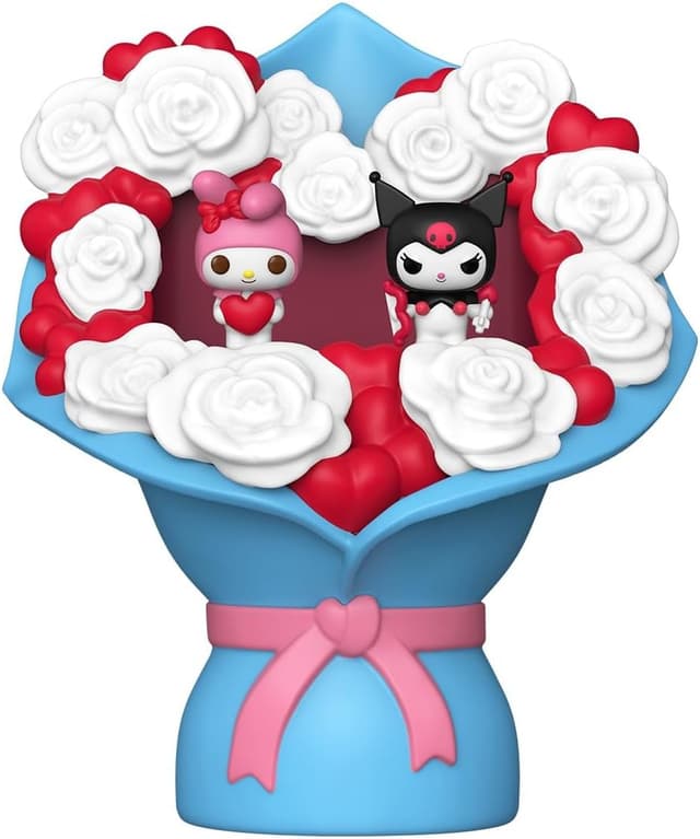 Set 2 figurine - Pop! Bitty Bouquet - Hello Kitty: My Melody and Kuromi | Funko