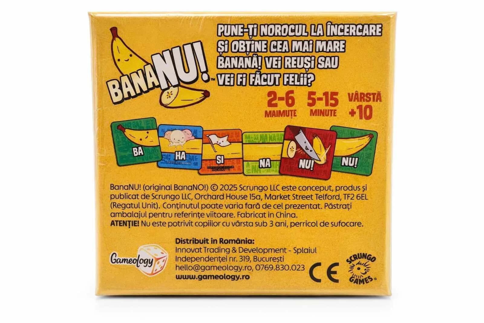Joc de societate - BanaNU! (RO) | Gameology