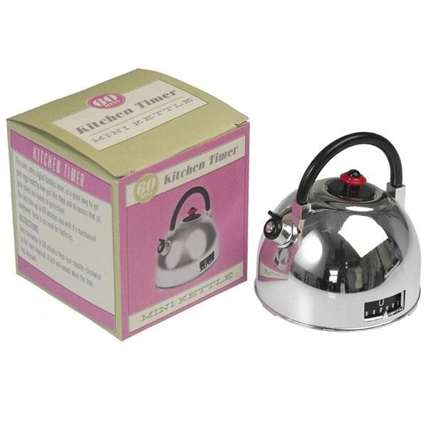 Silver Kettle Kitchen Cooking Timer | Rex London