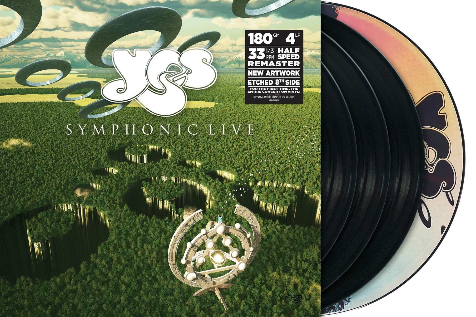 Symphonic Live (Deluxe Edition, Half Speed Remaster  4xVinyl - 33 RPM) | Yes
