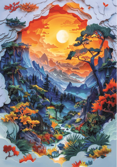 Puzzle 1000 piese - Editia Aniversara - Dolina | Trefl