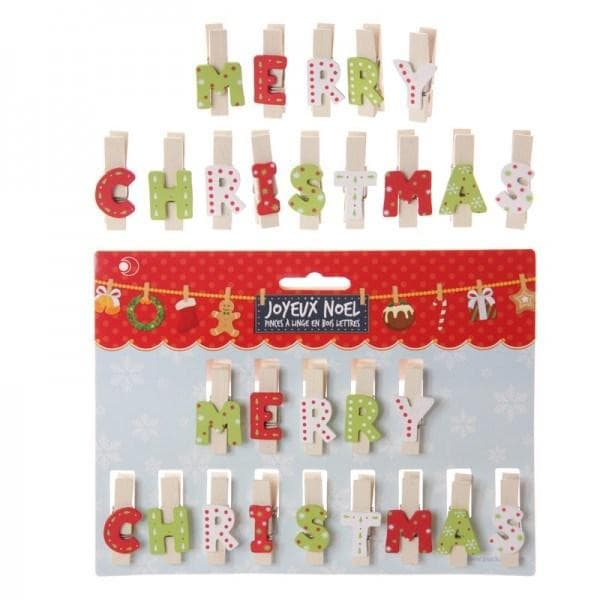 Set carlige - Merry Christmas | Puckator