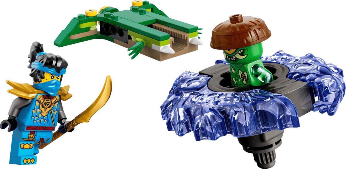 LEGO Ninjago - Nya VS Elemental Monster Spinner (71849) | LEGO