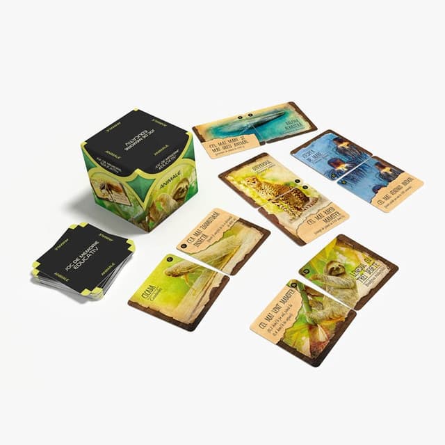 Joc de memorie educativ - Smart Memo - Animale (RO) | Albi