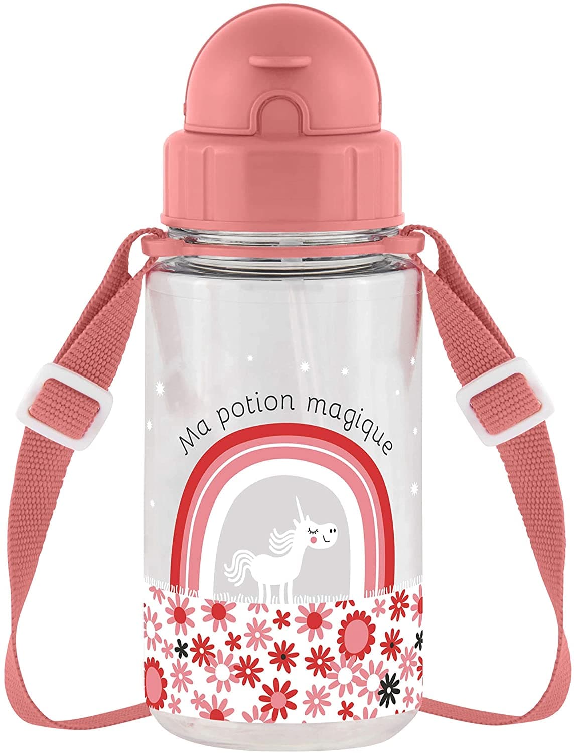 Sticla pentru apa cu capac - Licorne enchantee | Derriere la porte