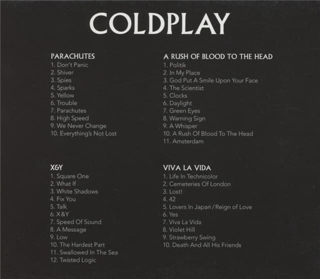 4 CD Original (Limited Edition) | Coldplay
