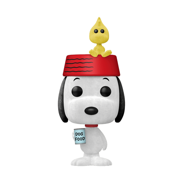 Figurina - Pop! Animation - Peanuts: Snoopy & Woodstock (Flocked) | Funko