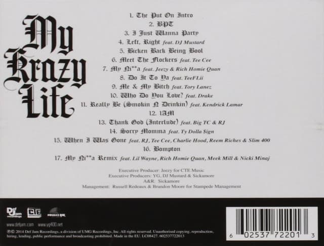 My Krazy Life | YG