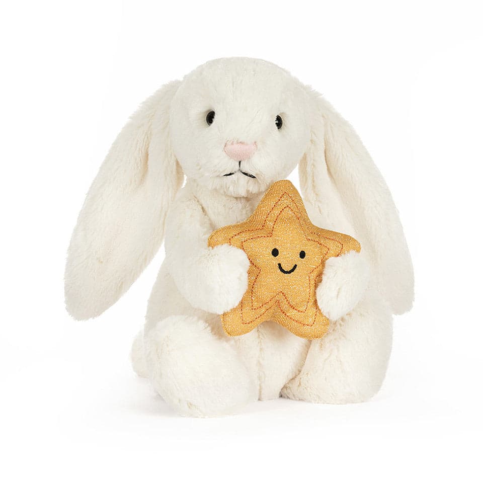 Jucarie de plus - Cream Bunny cu stea | Jellycat