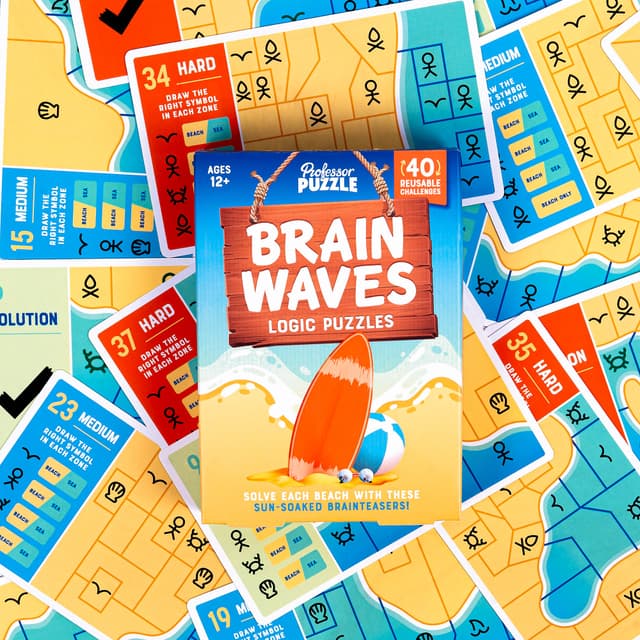 Joc de logica - Brain Waves Logic Puzzles | Professor Puzzle