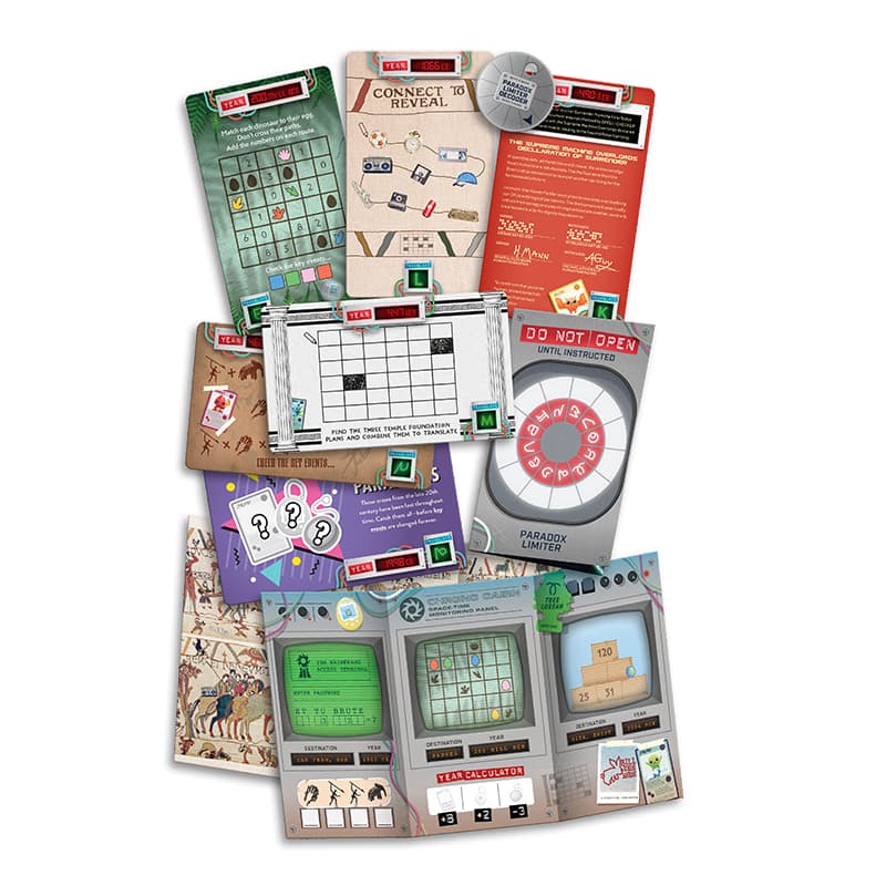 Joc de societate - Escape Through Time | Professor Puzzle
