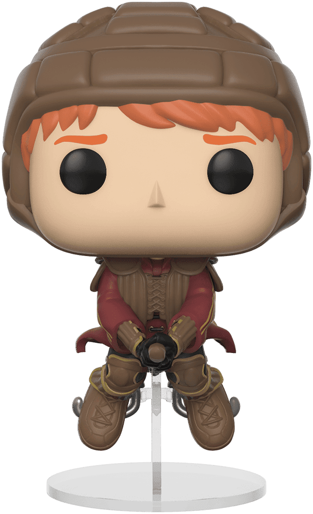 Figurina - Harry Potter - Ron Weasley on Broom | Funko