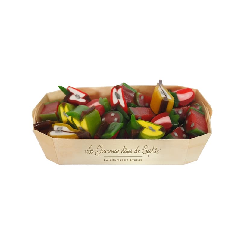 Cosulet cu bomboane in forma de fructe - Barquette Fruits intenses | Les Gourmandises de Sophie