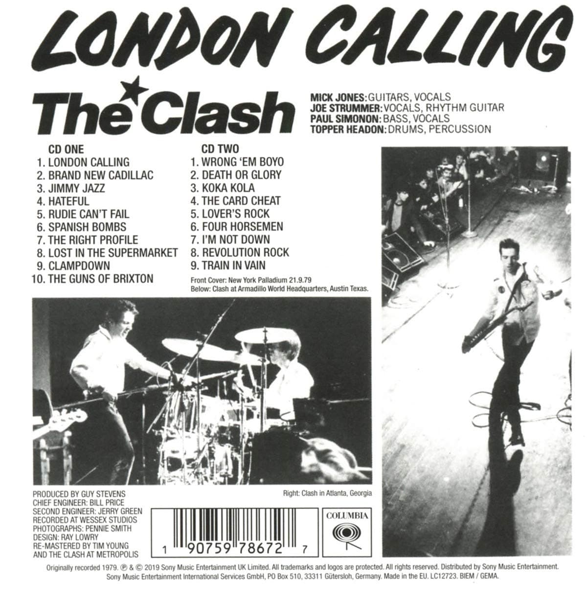 London Calling - 2019 Limited special sleeve | The Clash