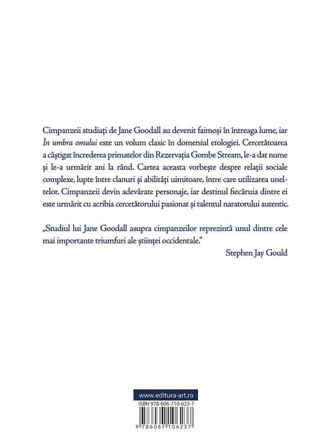 In umbra omului | Jane Goodall