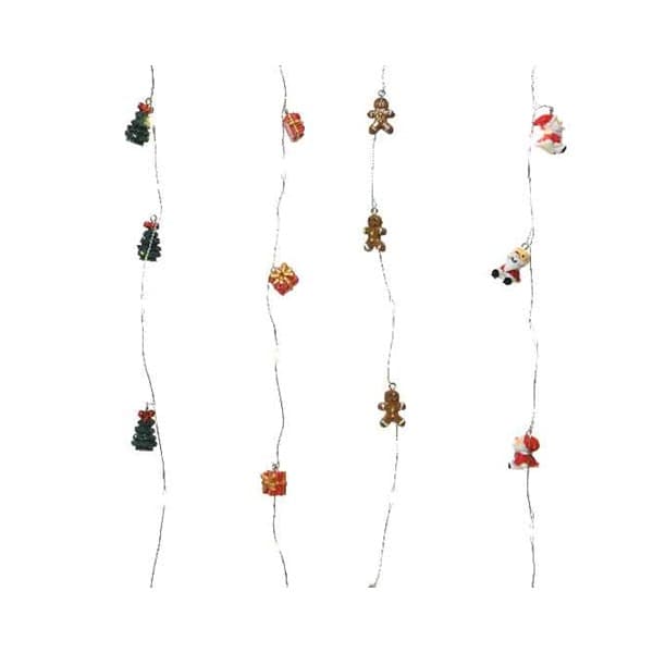 Instalatie decorativa - Micro LED X-mas - Silver and Warm White | Kaemingk