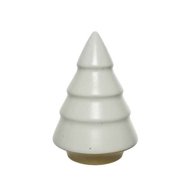Brad decorativ - Stoneware Christmas Tree - Off-White | Kaemingk