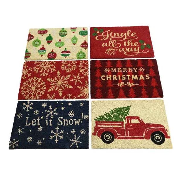 Covoras - Coir Doormat Christmas - mai multe modele | Kaemingk