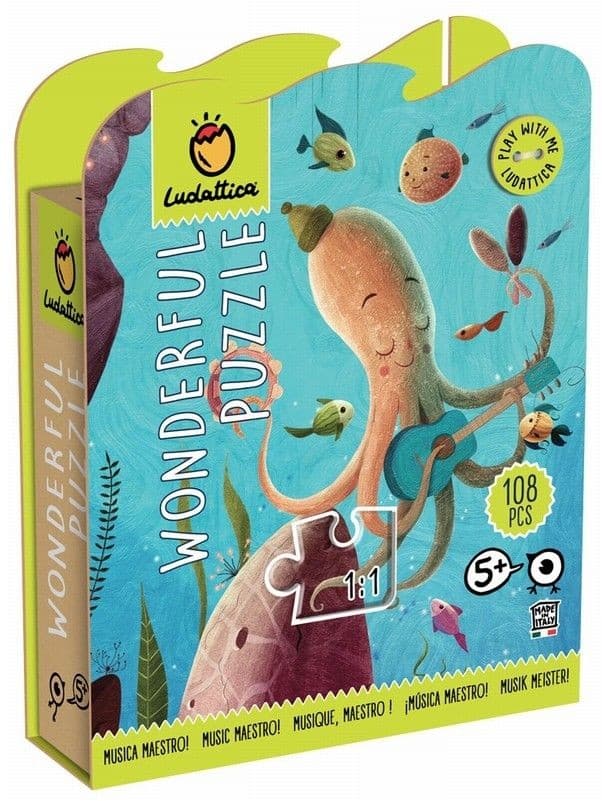 Puzzle Lumea Povestilor - Muzica, Maestre! | Ludattica
