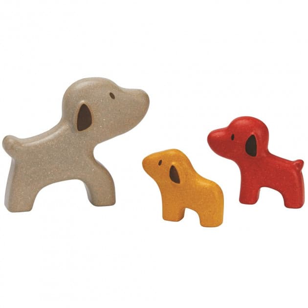 Puzzle din lemn - Dog | Plan Toys