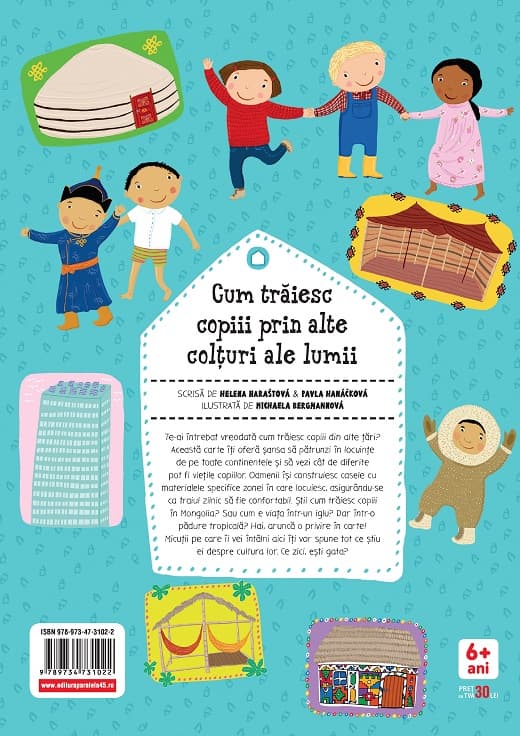 Cum traiesc copiii prin alte colturi ale lumii | Helena Harastova, Pavla Hanackova