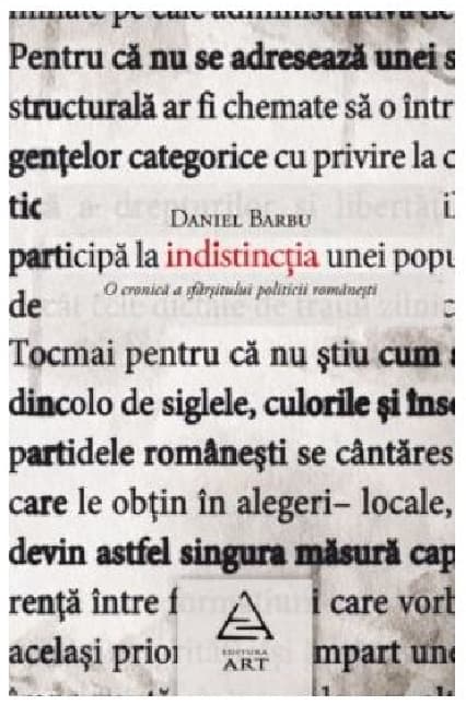 Indistinctia | Daniel Barbu