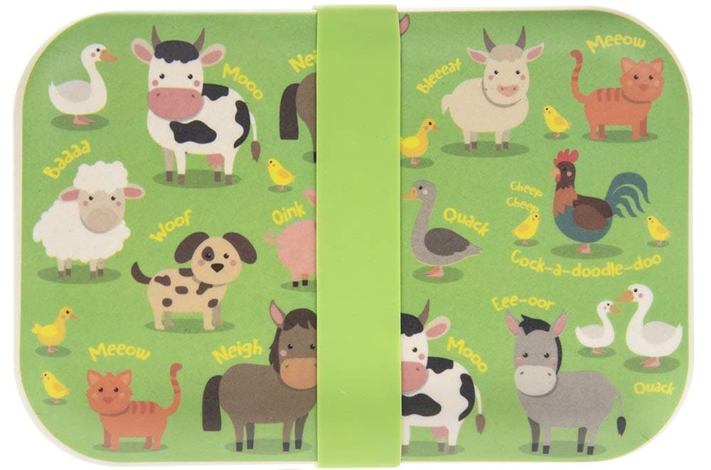 Cutie pentru pranz Eco - Farmyard | Lesser & Pavey