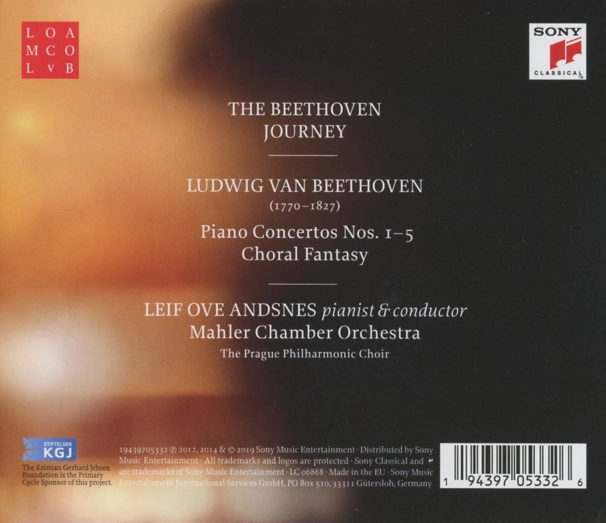 The Beethoven Journey - Piano Concertos Nos.1-5 | Ludwig Van  Beethoven, Leif Ove Andsnes