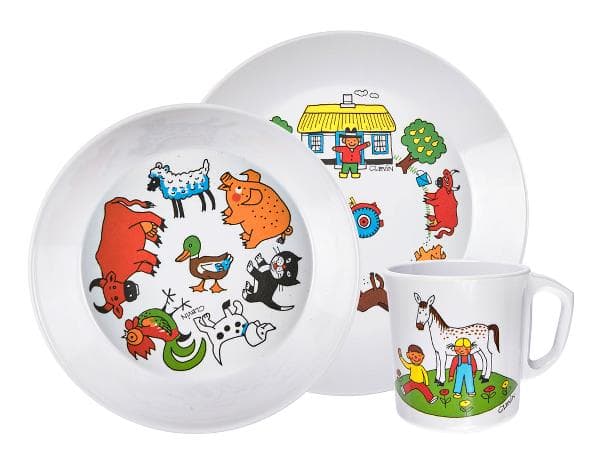 Set vesela pentru copii-Ferma | F&H of Scandinavia