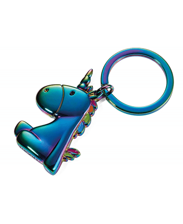 Breloc de chei - Unicorn multicolor | Troika