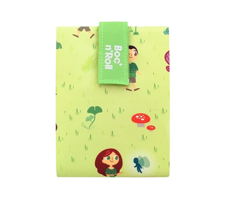 Ambalaj eco pentru gustari - Boc`N`Roll - Forest | Roll'Eat