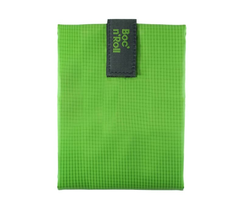Ambalaj eco pentru gustari - Boc`N`Roll - Square Green | Roll'Eat