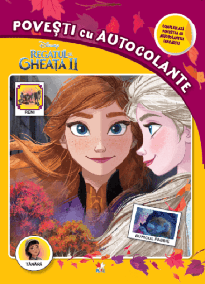 Disney. Regatul De Gheata II. Povesti Cu Autocolante |