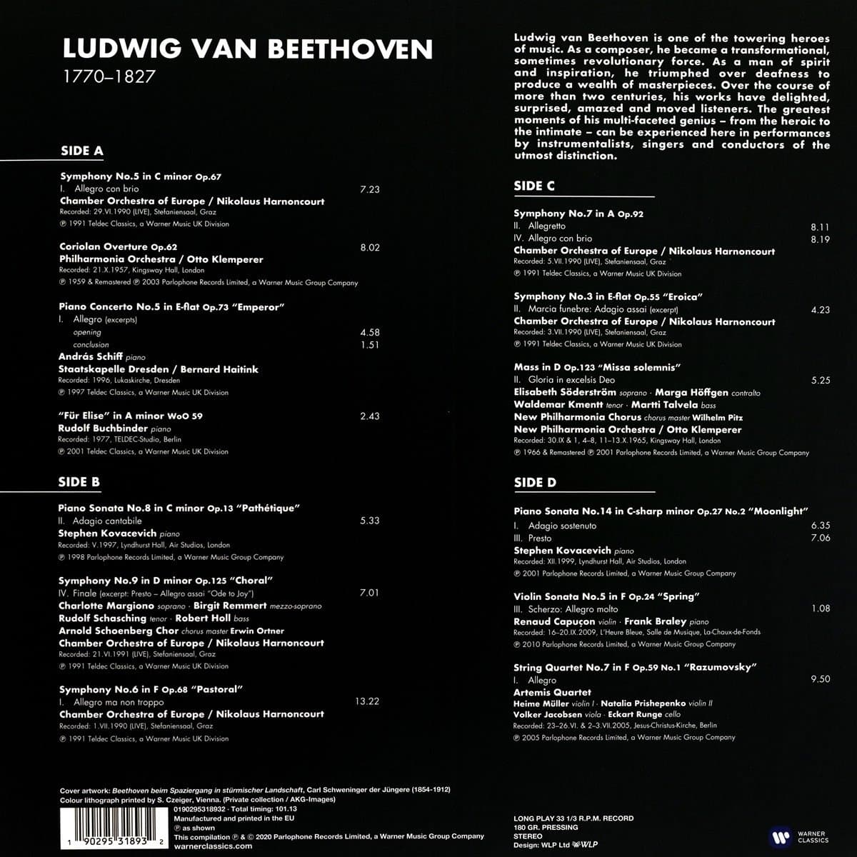 Heroic Beethoven - Vinyl | Ludwig Van  Beethoven