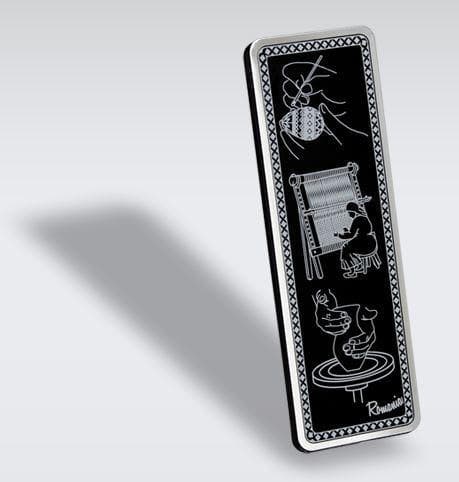Magnet de frigider din metal - Romania | Magnetella