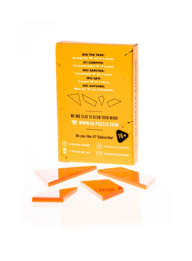 IQ Puzzle - Litera M | Agilehub