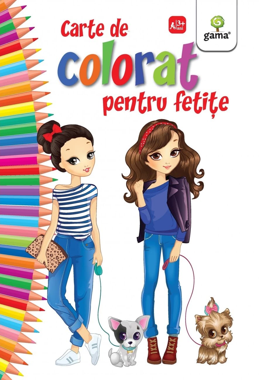 Carte de colorat pentru fetite |
