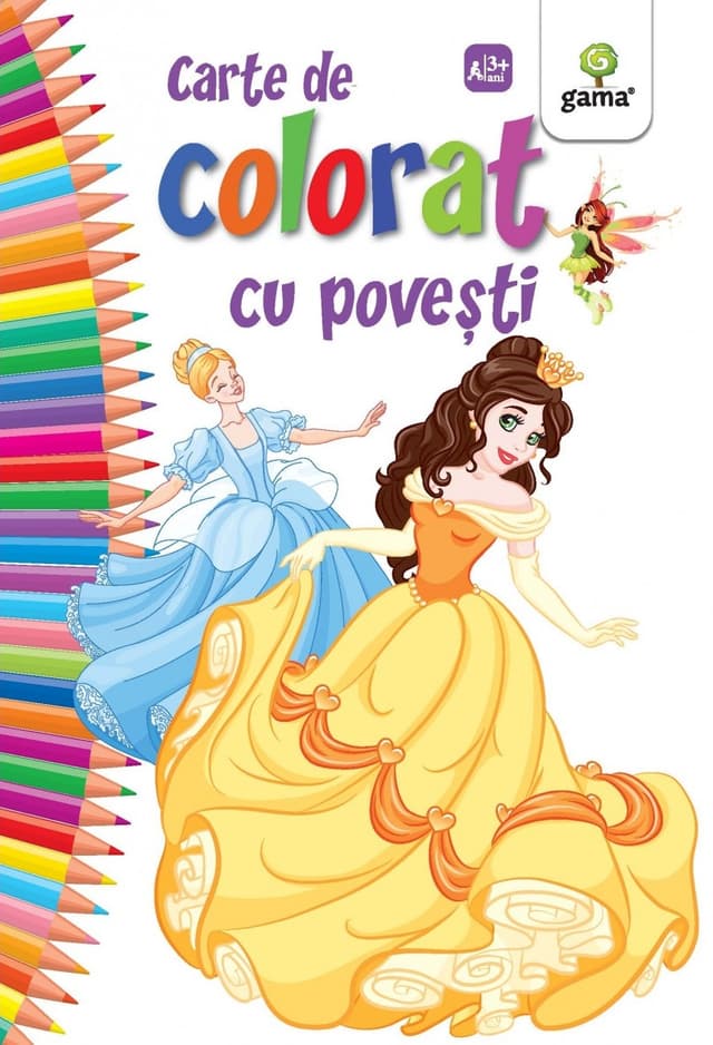 Carte de colorat cu povesti |