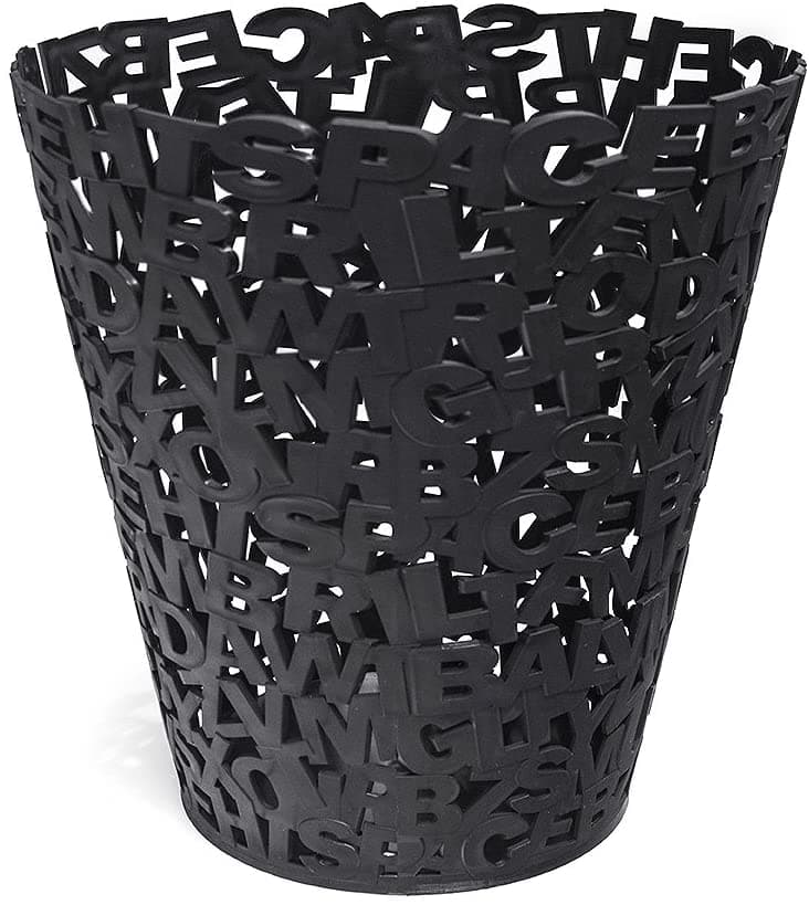 Recipient decorativ - Letters - Black | Balvi