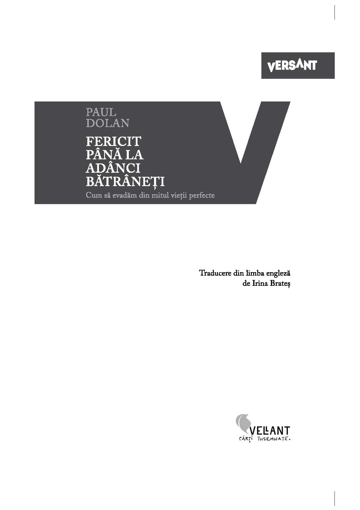 Fericit pana la adanci batraneti | Paul Dolan