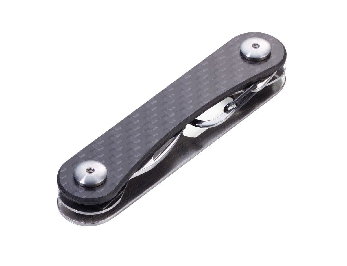 Breloc, unealta multifunctionala  - Clever Key Carbon | Troika