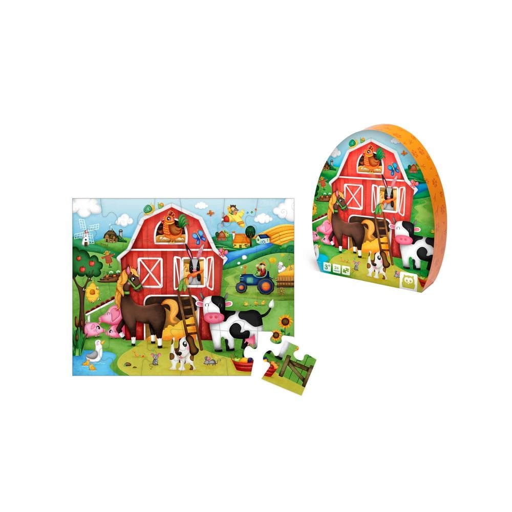 Puzzle educativ - Ferma | Eurekakids